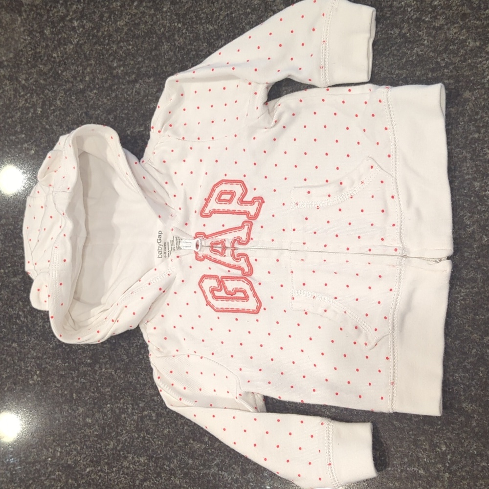 GAP Hooded Sweatshirt, Size 6-12 Months